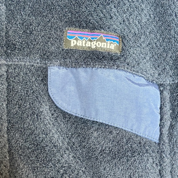 Patagonia Worn Wear Full-Zip Re-Tool Jacket in Navy Blue Size S - Picture 4 of 12